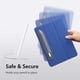 thumbnail image 4 of (Gris)Porte-Stylo compatible con Pencil des iPad (1ª y 2ª generación), Poche-Stylet Élastique (19 cm), Compartimento adhesivo en la funda de protección, 4 of 5