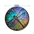 thumbnail image 2 of Hanging Wreath, Colorful Circular Wall Decoration, Window Decoration, Festival Decorations, 16 * 16* 0.4cm Christmas Decorations for Home On 2024, 2 of 8