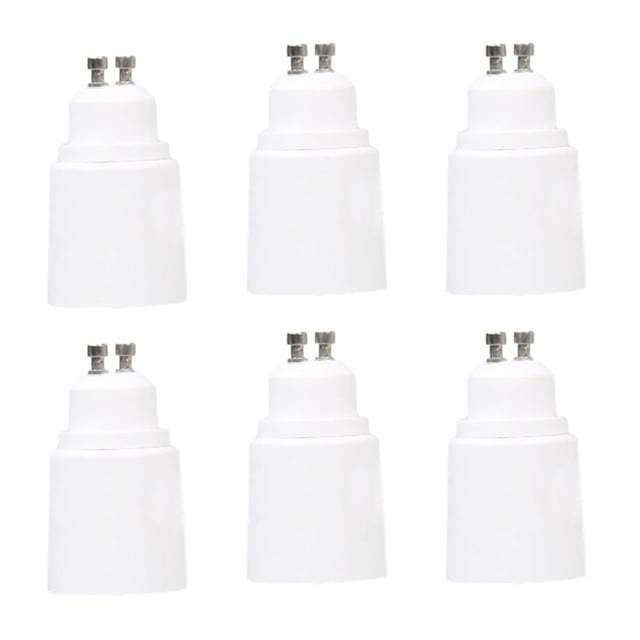 Adaptador de bombilla Cateissary 6x de luz blanca PBT
