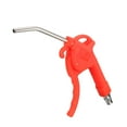 thumbnail image 1 of Pistola de aire limpiadora con boquilla angulada de 6 mm de diámetro y agarre antideslizante de plástico rojo, 1 of 3