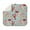 Funny Red, variant on Bohemian Boho Kitchen Drying Mat - Super Absorbent Microfiber Dish Drying Pad with Boho Theme - Foldable Heat Resistant Countertop Mat for Dishes 18"x24"