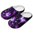 thumbnail image 6 of Chaqlin Dreamy Butterfly Women's Indoor Outdoor Slippers Non Slip Rubber Sole Warm Plush Cozy Comfy House Shoes Soft Fuzzy Anti Skid Comfortable Sole, 6 of 6