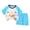 Blue, variant on Toddler Boys Clothes Baby Kids Summer Cotton Cartoon Print Sleeveless Running Suit 0 6 12 18 24 Months 2T 3T T Shirt Pullover Tops Shorts Sets And 2PCS Set