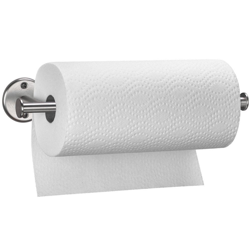 Hold N' Storage Paper Towel Holder Wall Mount Vertical or Horizontal