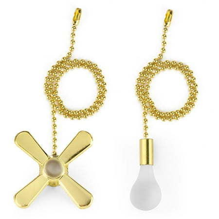 

Ceiling Fan Pull Chains 3mm Diameter Beaded Ball Fan Pull Chain 13.6 Inches Fan Pulls Set with Connector for Ceiling Fan Light and Lamps