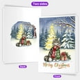 thumbnail image 2 of Merry Christmas Maine Coon Snowy Winter with Gifts Tree Decorations 5x7in Folded Greeting Card Cat Lover Kitten Owner Gifts Single Note Card with Envelope - 12020, 2 of 5