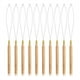 thumbnail image 1 of Enhebrador de Agujas con de Madera para Extensiones de Cabello, Gancho de Tracción para Enhebrar Agujas, Enhebrador de Cuentas para Extensiones de Cabello, 1 of 5