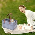 thumbnail image 2 of Djiypn Utility Tote with Pockets & Compartments-Perfect Nurse Tote Bag, Teacher Bag, Work Bags for Women & Craft Tote, Gray, 2 of 9