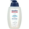 Aquaphor Baby Wash and Shampoo, Unscented Baby Shampoo and Wash, 25.4 Fl Oz Pump Bottle