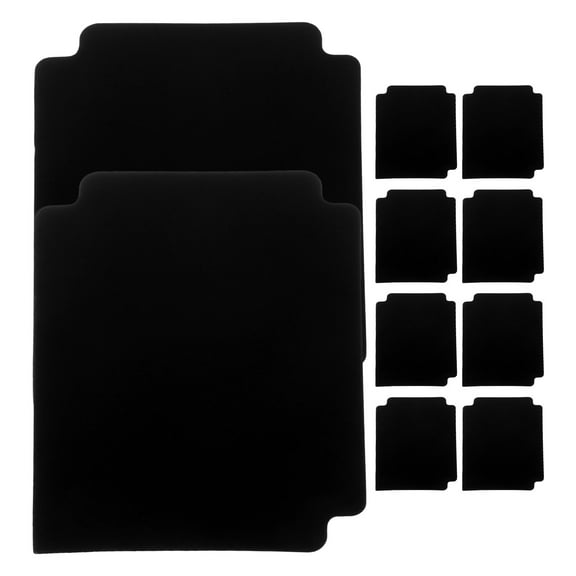 HOOWIFFY 10pcs Corrugated PVC Dividers for Organizing Storage Bins and Drawers