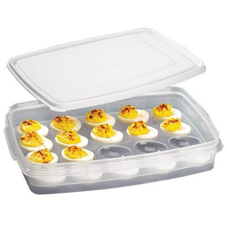 Miles Kimball   Deviled Egg Keeper (Best Deviled Eggs Paula Deen)