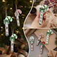 thumbnail image 4 of 6Pcs Candy Cane Christmas Cash Gift Ornament, Wooden Money Holder Ornament, Christmas Hanging Money Clip for Tree Gift Decoration Holiday Decor, 4 of 8