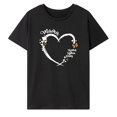 thumbnail image 1 of Camiseta para Mujer Jinwen Cuello Redondo Suave Ropa Deportiva Básica S, 1 of 7