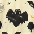 thumbnail image 7 of Atogsazn Toddler Baby Boys Fleece Halloween Sweaters Kids Casual Long Sleeve Pullover Sweatshirts Fall Winter Tops Khaki 6-7 Years Fashion, 7 of 7