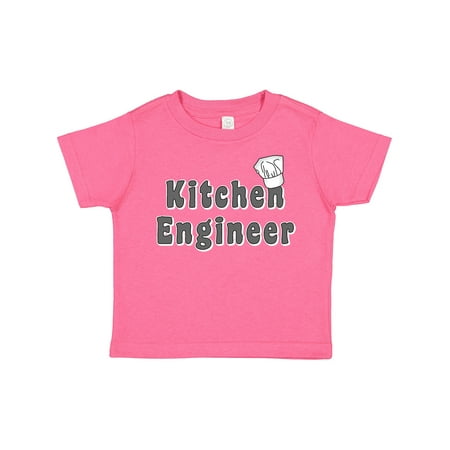 

Inktastic Kitchen Engineer Gray Gift Toddler Boy or Toddler Girl T-Shirt