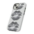 thumbnail image 5 of Trendy Y2K Kiss iPhone Case – Tough Glossy Aesthetic Phone Cover with Cool Retro Graphic Design, Protective Case for iPhone 16/15/14/13/12/11 Pro Max, 5 of 5