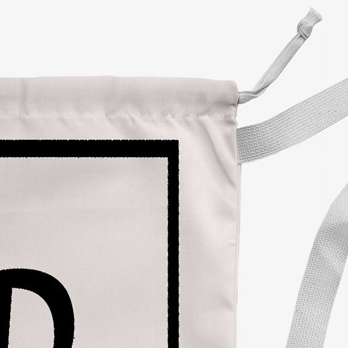 Simply Daisy Classic Monogram 28 x 36 inch R Laundry Bag