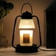 thumbnail image 1 of Lámpara calentadora de velas de metal | Calentador de velas regulable para cera perfumada | Lámpara de mesa sin llama que elimina olores para el hogar, la oficina y la cocina | Blanco o negro, 1 of 6