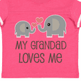 thumbnail image 4 of Inktastic My Grandad Loves Me Boys or Girls Toddler T-Shirt, 4 of 5