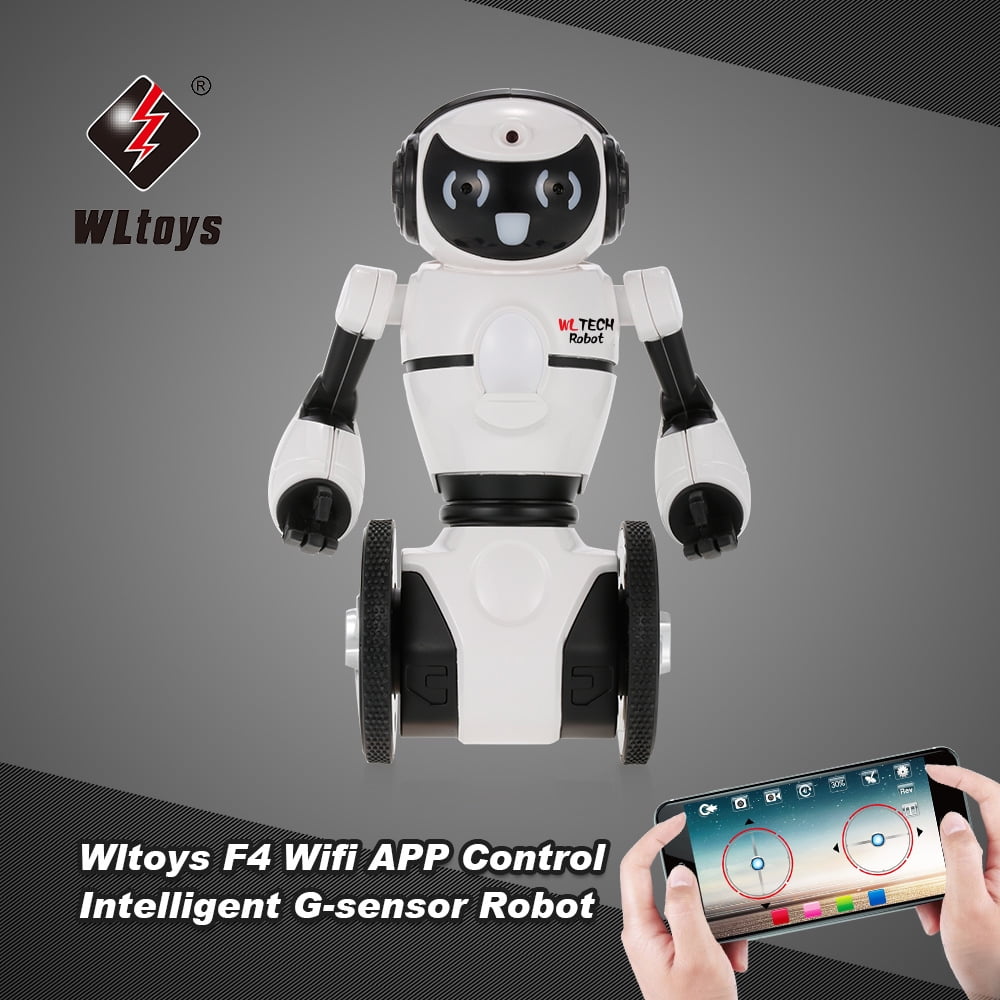 Wltoys Intelligent Two Wheels Balance RC Robot Toy with Dance Music Avoidance 
