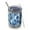 Blue Camouflage Bigfoot, variant on 12oz Tumblers Green Bigfoot Pattern Vacuum Insulated Stainless Steel Travel Tumbler Cups Mug with Lid and Straw for Beer,Coffee,Beverages with Cleaning Brush for Cold & Hot Drinks