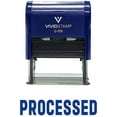 thumbnail image 2 of Vivid Stamp Processed Self Inking Rubber Stamp (Blue Ink) - Medium, 2 of 2