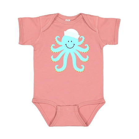 

Inktastic Octopus Ocean Sea Creature Gift Baby Boy or Baby Girl Bodysuit
