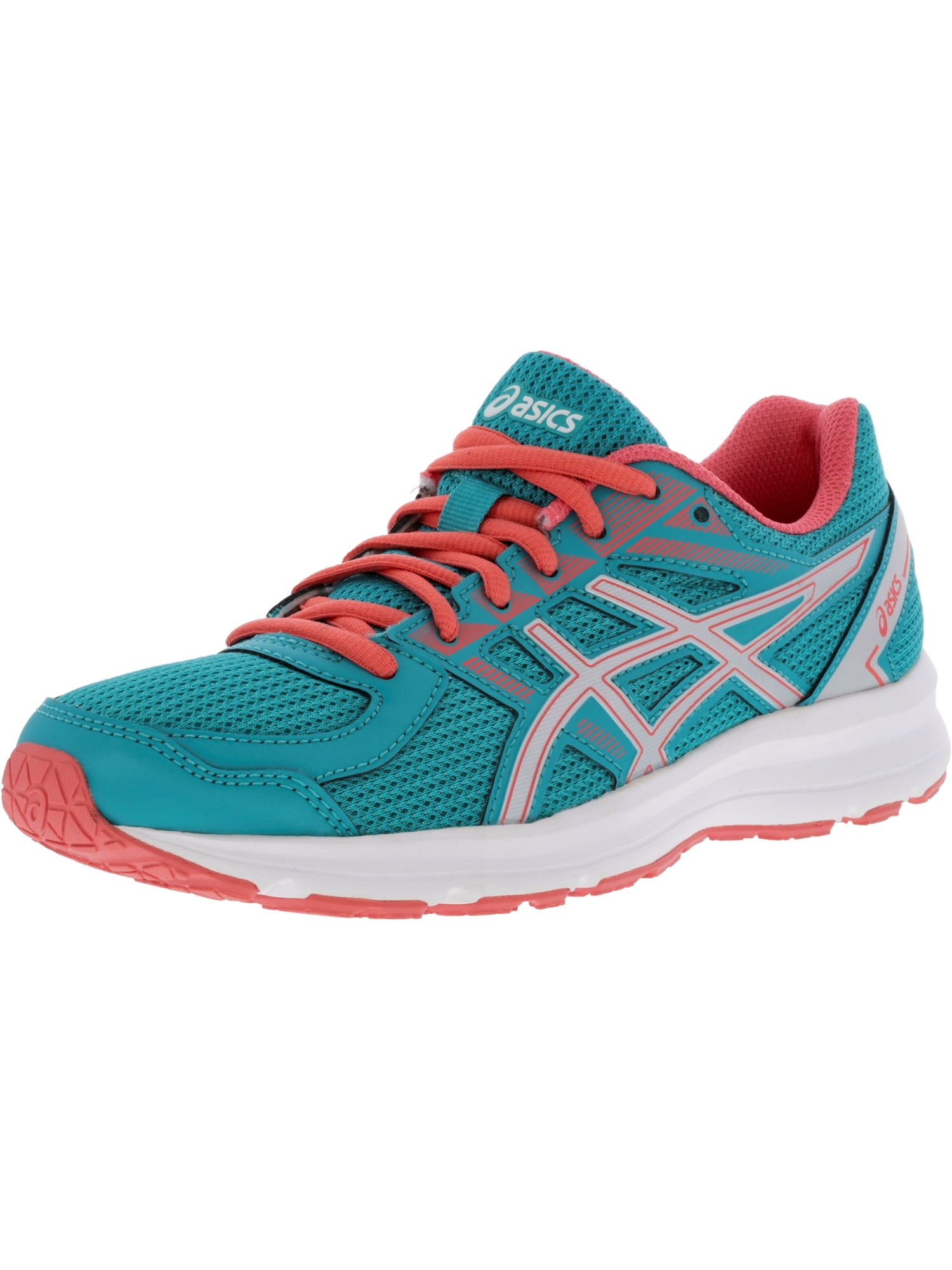 green asics womens running shoes