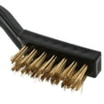 thumbnail image 3 of 3 Pcs Brass Wire Brush Polishing Brush Crevice Cleaners Brush Barbecue Rack Cleaning Brush Grill Cleaner Brush, 3 of 6