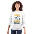thumbnail image 3 of United State Navy Logo Semper Fortis Unisex Plus Size Sweatshirt Brisco Brands 4X, 3 of 5
