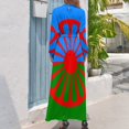 thumbnail image 2 of Vestido largo con bandera romaní para mujer, vestidos de mujer para verano 2024, vestidos de fiesta elegantes para mujer 2024, vestido suelto para mujer, 2 of 4