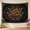 B, variant on XaaKee Tapestry Wall Hanging, Celestial Cobra Meadow Mystical Serpent, High-Quality Polyester Room Tapestry, 60x40Inch