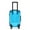 Blue, variant on NIBOLOG Kids Mini Luggage Toy - Retractable Handle Large Capacity Transparent Spinner Suitcase