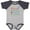 Baseball Heather and Navy, variant on Mechanical Engineer Like Daddy Boys or Girls Baby Bodysuit