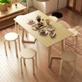 thumbnail image 2 of HOMCOM Tabourets Empilables Ensemble de 6, Tabourets Ronds Sans Dossier de 18 Pouces pour Cuisine, 2 of 10