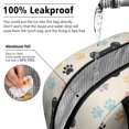 thumbnail image 5 of Bone and Dog Paw Print Beige Pattern Insulated Leakproof Lunch Box for Work, Lunch Bag for Women Men, Loncheras Para Mujer for Beach Travel Picnic Camping, 5 of 6