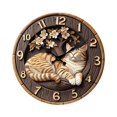 thumbnail image 4 of Reloj de pared con diseño de gato, reloj decorativo para dormitorio, comedor interior 30x30x05cm, 4 of 9