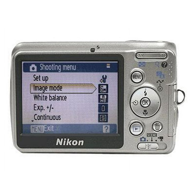 Nikon Coolpix L6 6 Megapixel Compact Camera - Walmart.com Nikon Coolpix L6 6 Megapixel Compact Camera - Walmart.com