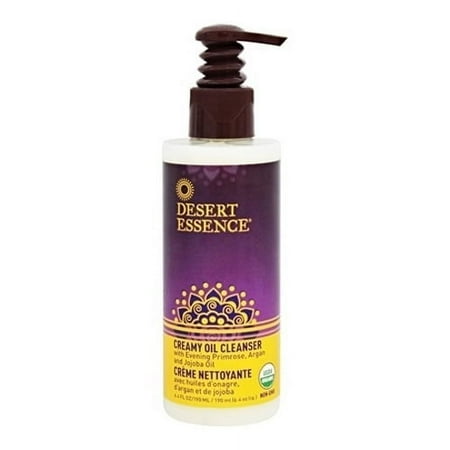 Desert Essence Creamy Oil Cleanser, 6.4 Oz, 6 Pack