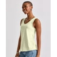 thumbnail image 2 of Hanes Tank Top Originals Womens   Gym Workout 100% Cotton Soft Banded Neck XS-2XL, 2 of 5