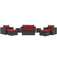 thumbnail image 3 of Convene 9 Piece Outdoor Patio Sofa Set, 3 of 8