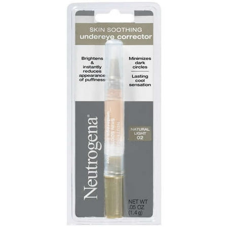 Neutrogena: Skin Soothing Natural Light 02 Undereye Corrector, 0.05 oz