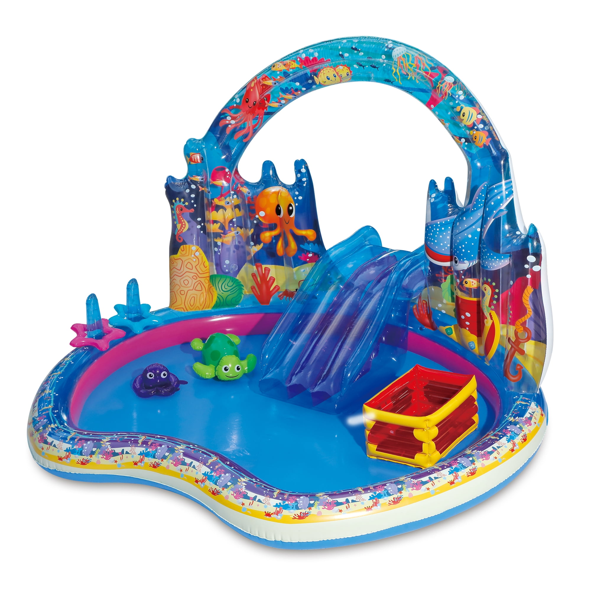 under the sea inflatable pool