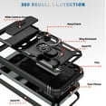 thumbnail image 5 of Decase for Google Pixel 9 Pro XL Case with Slide Camera Cover Magnetic Ring Holder Kickstand Phone Case for Google Pixel 9 Pro XL,Black, 5 of 9