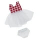 thumbnail image 5 of Adorable 1/12 Doll Mini Ropa Interior para OB11 Doll Dress Up Accesorio - rojo, tal se describe Sunnimix Ropa interior de falda de muñeca de niña, 5 of 8