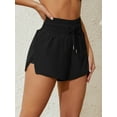 thumbnail image 6 of Anferry Women's Quick Dry 3" High Waisted Swim Board Shorts Beach Shorts with Pockets, 6 of 8