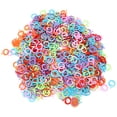 thumbnail image 4 of Crochet Clips Ring,1000Pcs Stitch Marker Plastic Knit Counting Split Ring Stitch Counter Ring Striking Appearance, 4 of 14