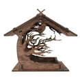 thumbnail image 3 of LACKUST Bird Feeders Outdoor Clearance,DIY Wooden Birdhouse Feeder as a Unique Garden Gift for Courtyard and Balcony,Brown, 3 of 9