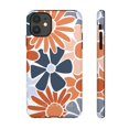 thumbnail image 3 of The Orange & Blue Floral | Phone Case,iPhone 15 Pro, 3 of 3