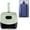 Green, variant on Portable Clothes Dryer, Mini Foldable Electric Laundry Drying Machine, Space-Saving, Compact Drying Solution, Efficient Home Travel Drying, Auto Shutoff